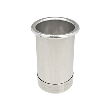 Stainless steel capped canister